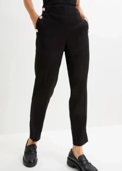 bonprix Hosen|Nachhaltigere Materialien^Business Hose schwarz