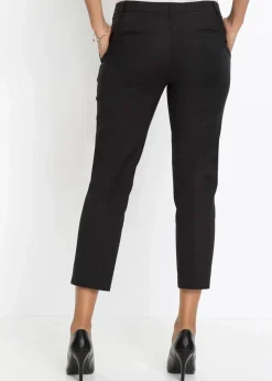 bonprix Bekleidung·Kleider^7/8-Business-Hose schwarz