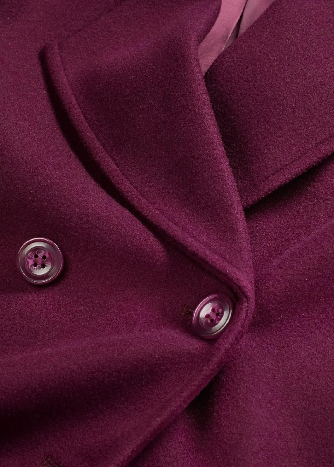 bonprix Jacken & Mäntel|Bekleidung·Hosen^Cabanjacke mit Strickärmeln weinrot