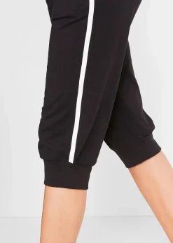 bonprix Bekleidung·Sweat|Bekleidung·Kleider^Capri-Hose schwarz