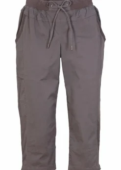 bonprix Hosen|Bekleidung·Kleider^Caprihose mit Bindeband rauchgrau