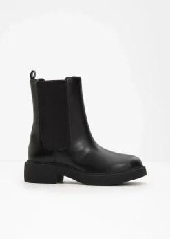 bonprix Schuhe & Accessoires In Spezialgrößen·Elastischer Schaft|Boots^Chelsea Boot schwarz