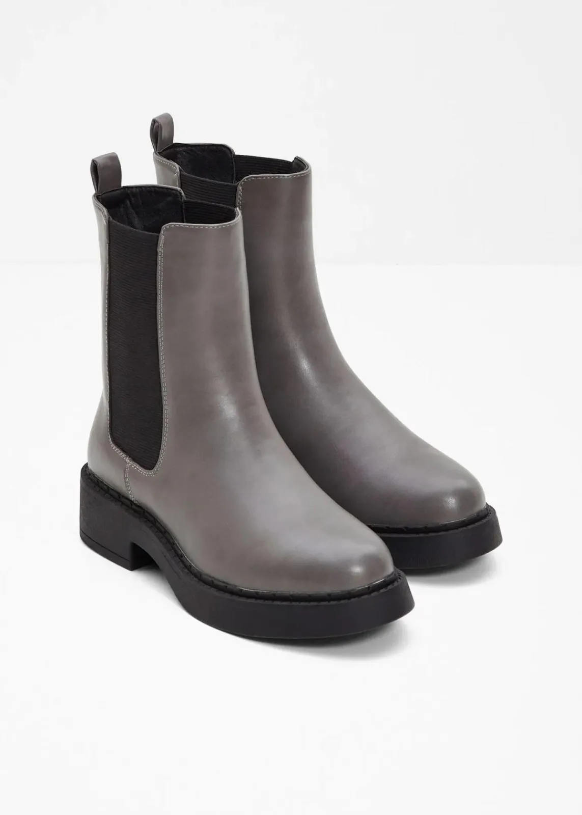 bonprix Stiefeletten|Boots^Chelsea Boot rauchgrau