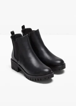bonprix Stiefeletten|Boots^Chelsea Boot schwarz