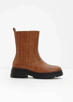 bonprix Stiefeletten|Boots^Chelsea Boot cognac