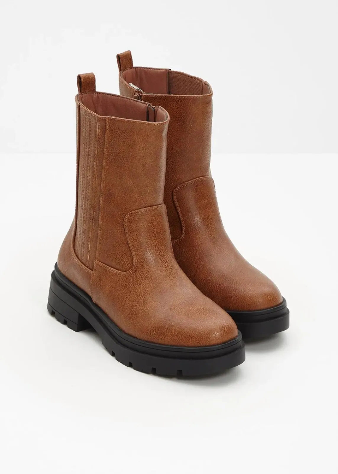 bonprix Stiefeletten|Boots^Chelsea Boot cognac