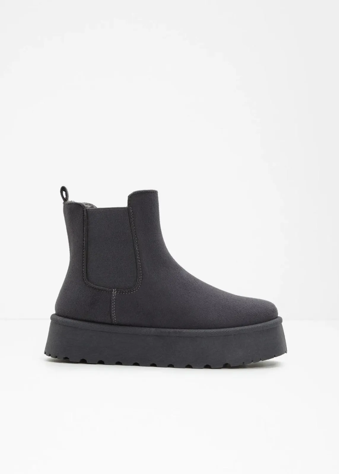 bonprix Stiefeletten|Boots^Chelsea Boot schiefergrau