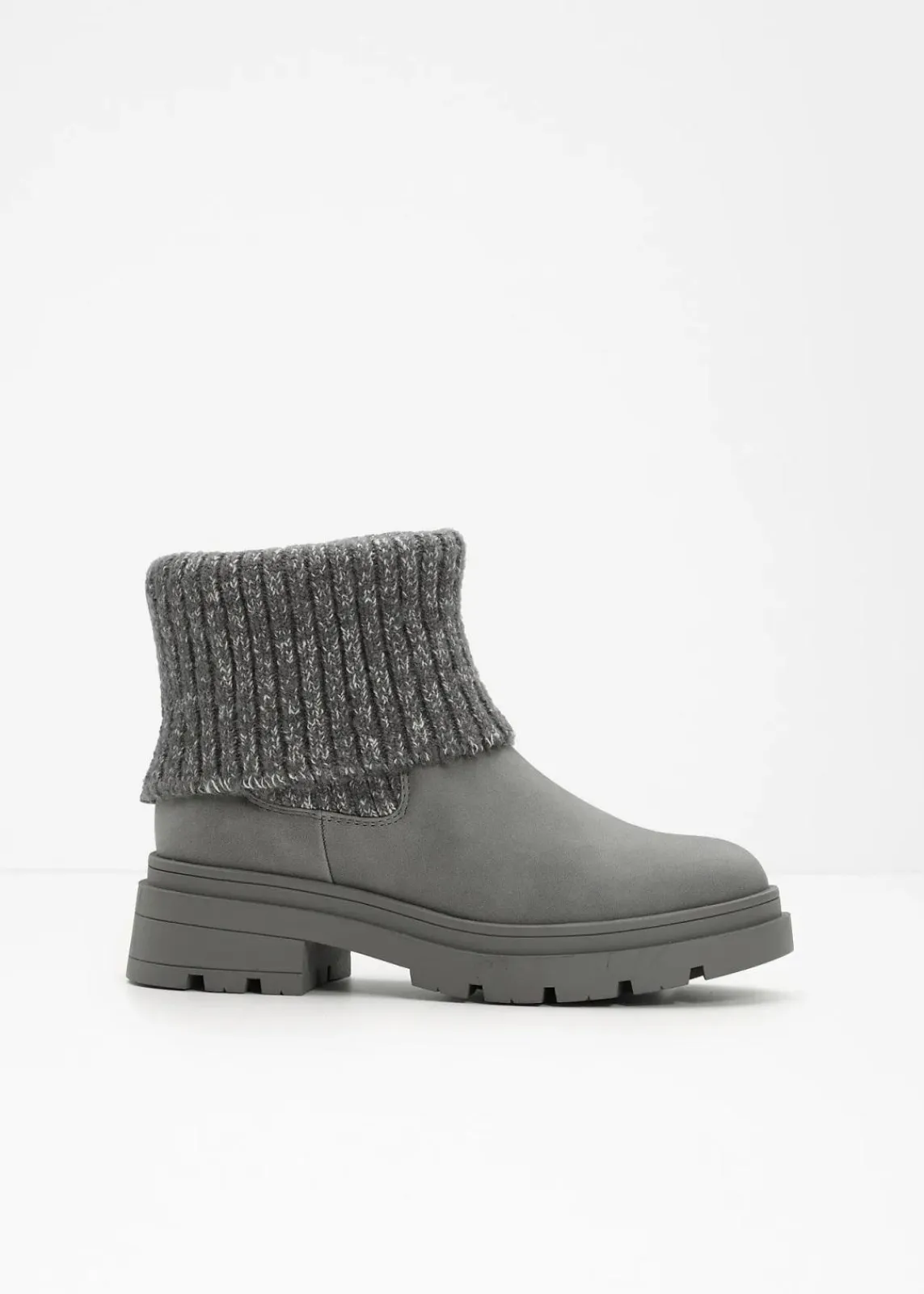 bonprix Boots|Stiefeletten^Chelsea Boot grau