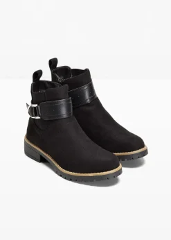 bonprix Stiefeletten|Boots^Chelsea-Boots schwarz
