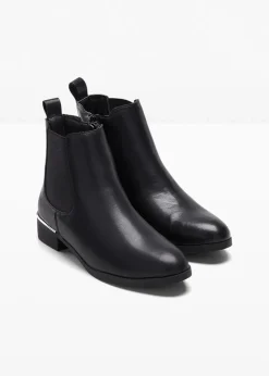 bonprix Stiefeletten|Boots^Chelsea-Boots schwarz