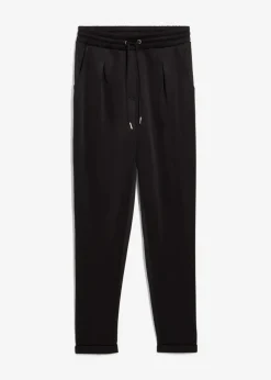 bonprix Nachhaltigere Materialien|Hosen^Chinohose aus Scuba schwarz