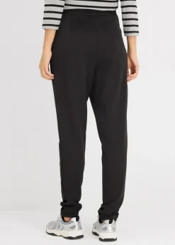 bonprix Nachhaltigere Materialien|Hosen^Chinohose aus Scuba schwarz
