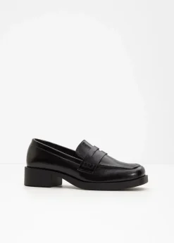 bonprix Slipper & Halbschuhe|Sommerschuhe^Chunky Loafer schwarz