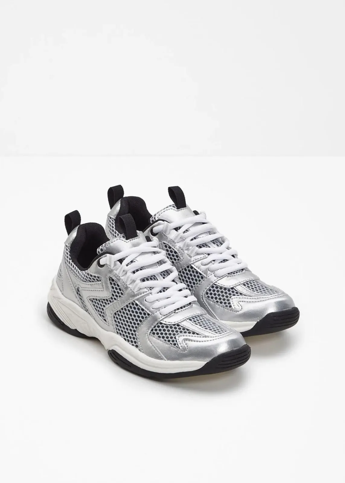 bonprix Sneaker^Chunky Sneaker silber metallic