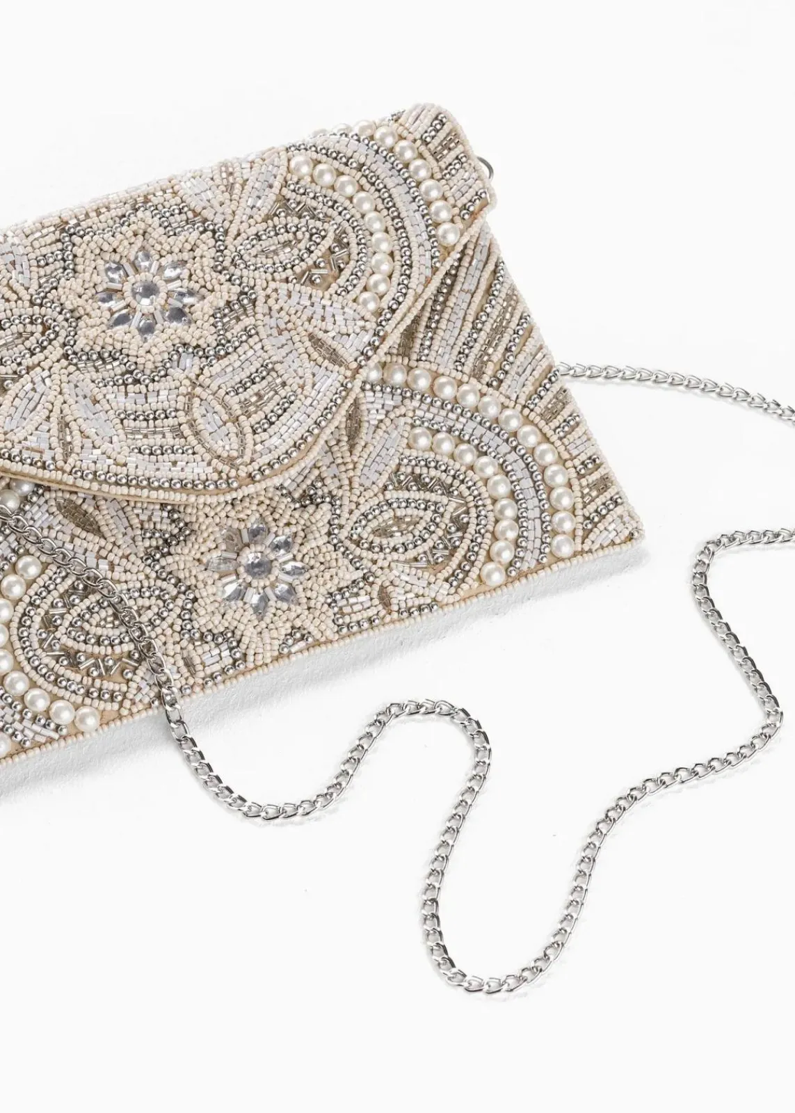 bonprix Taschen^Clutch creme
