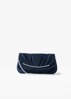 bonprix Festliche Mode|Taschen^Clutch mit Strassverzierung dunkelblau