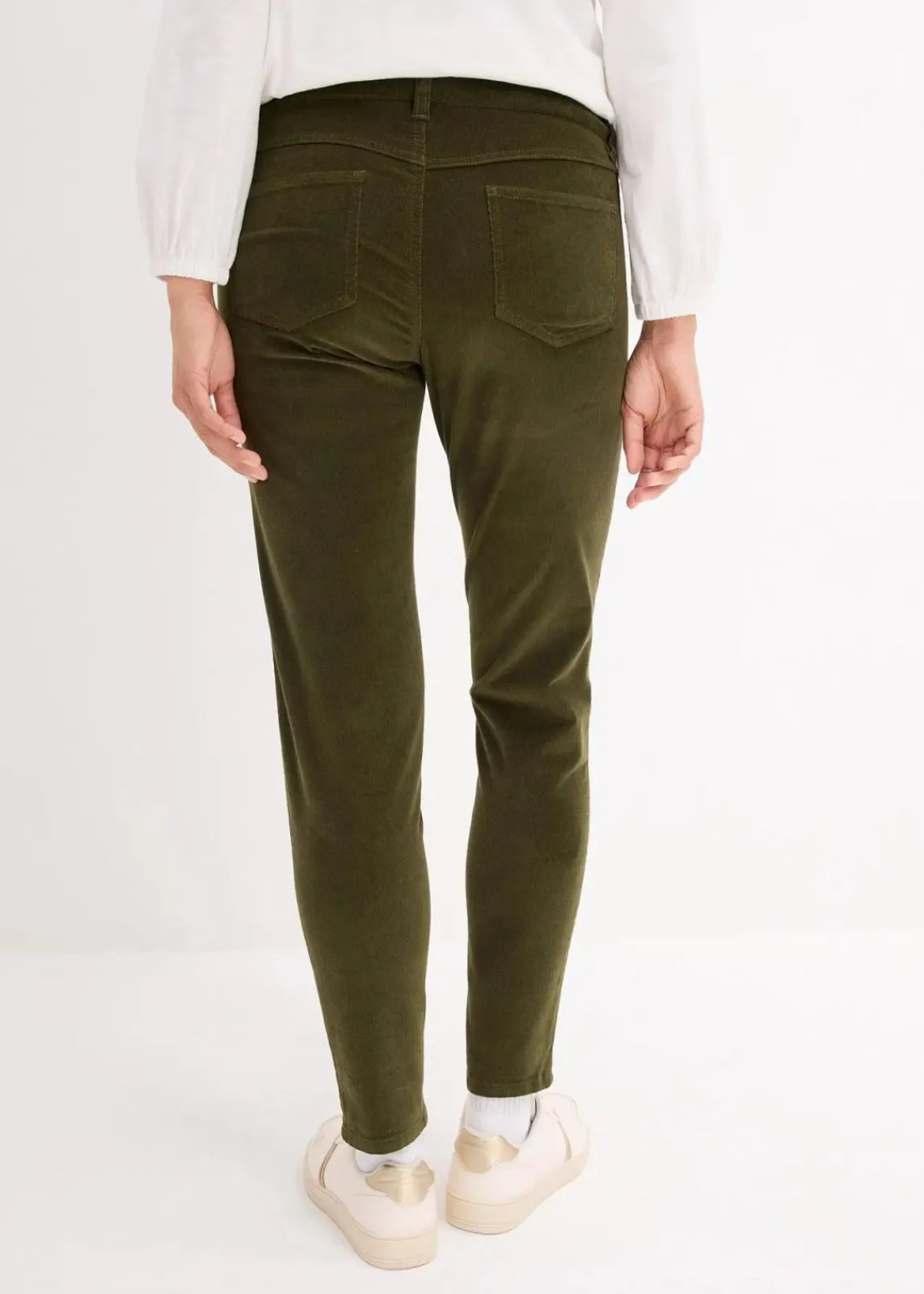 bonprix Bekleidung·Blazer|Umstandsmode^Cordhose dunkeloliv