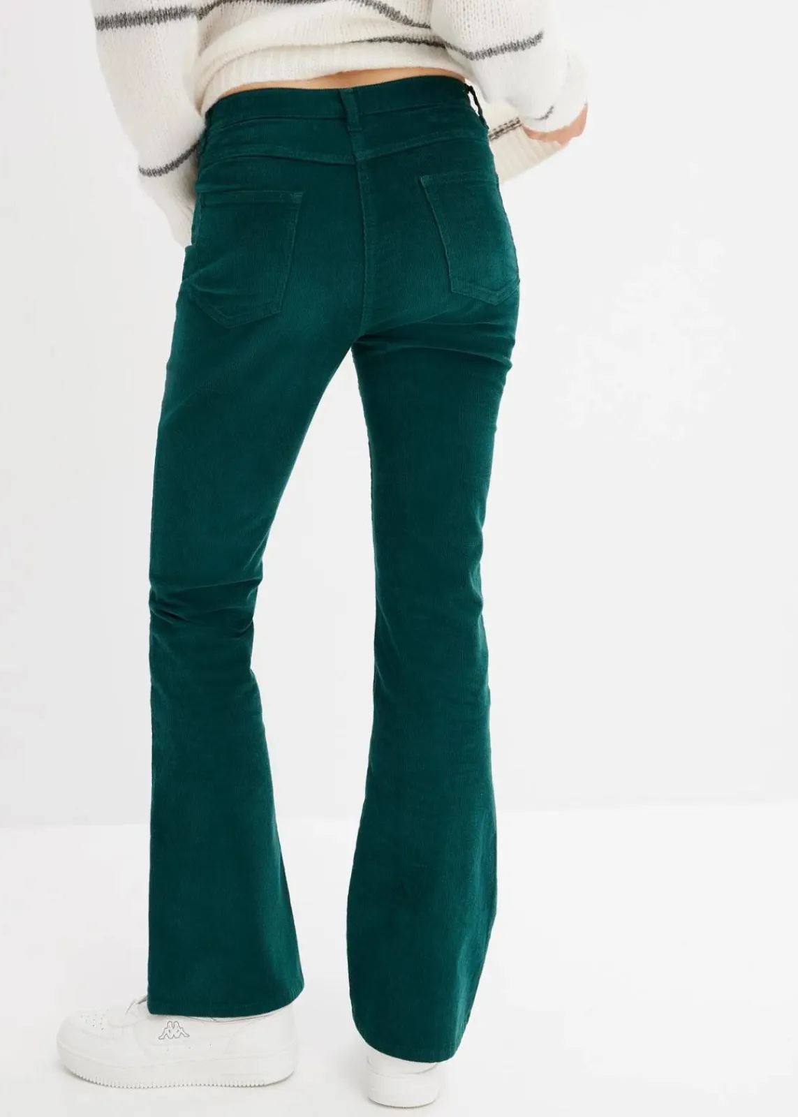 bonprix Bekleidung·Kleider|Hosen^Cordhose tiefgrün