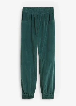 bonprix Hosen|Bekleidung·Kleider^Cord-Hose aus Baumwoll-Mix mattgrün