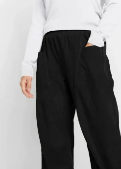 bonprix Bekleidung·Kleider|Hosen^Cord-Hose aus Baumwoll-Mix schwarz