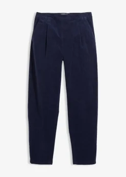 bonprix Bekleidung·Kleider|Nachhaltigere Materialien^Cordhose aus Bio-Baumwolle dunkelblau