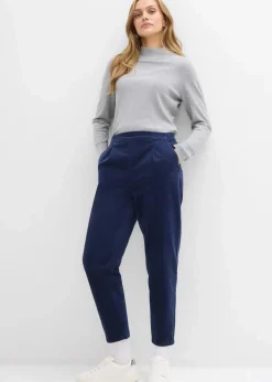 bonprix Bekleidung·Kleider|Nachhaltigere Materialien^Cordhose aus Bio-Baumwolle dunkelblau