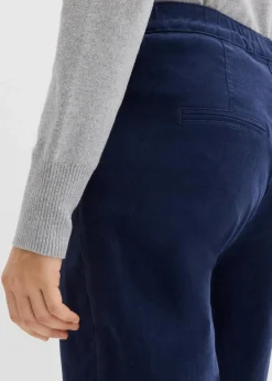 bonprix Bekleidung·Kleider|Nachhaltigere Materialien^Cordhose aus Bio-Baumwolle dunkelblau