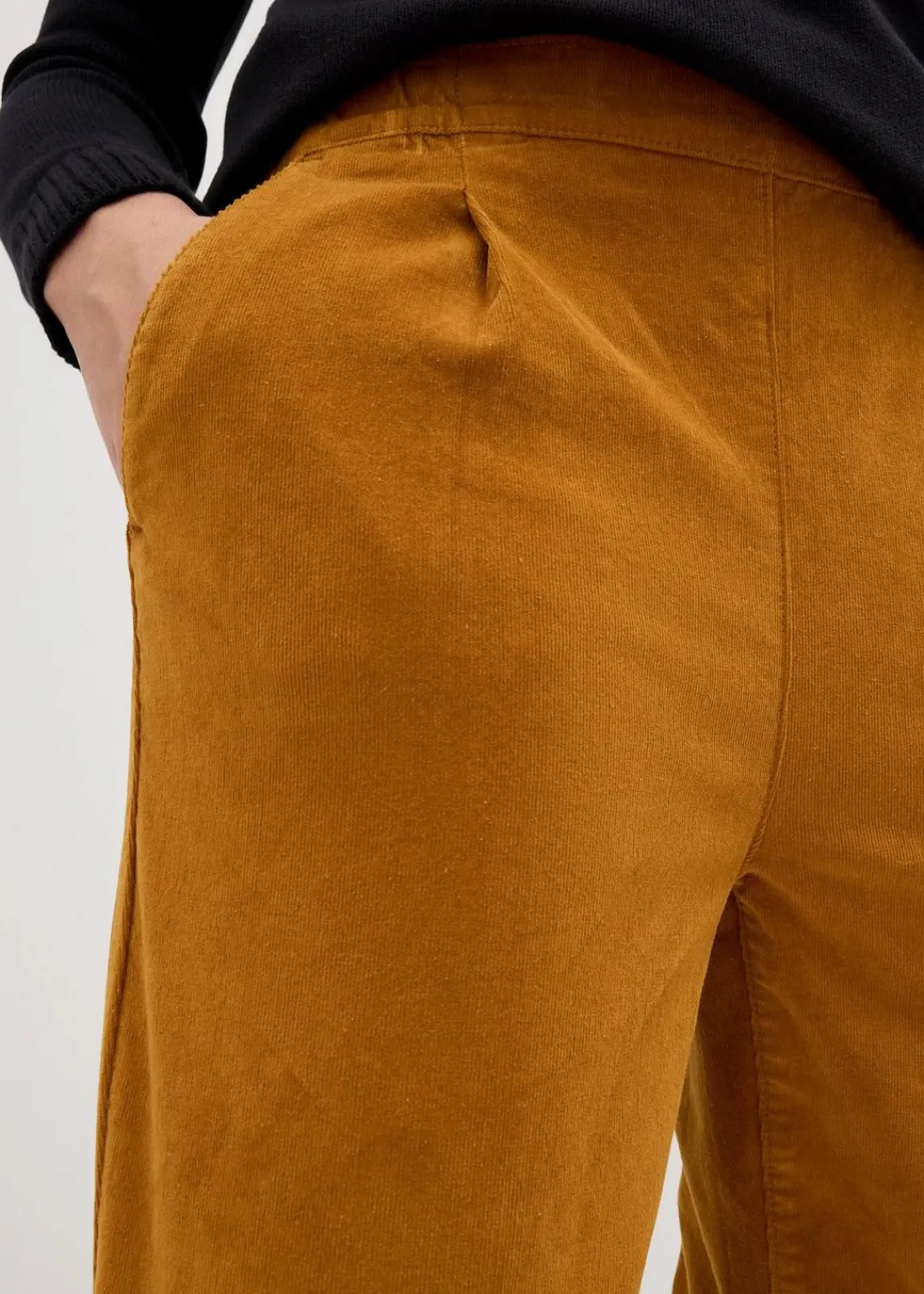 bonprix Hosen|Nachhaltigere Materialien^Cordhose aus Bio-Baumwolle rehbraun