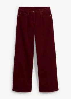 bonprix Bekleidung·Kleider|Hosen^Cordhose im Marlene-Stil ahornrot