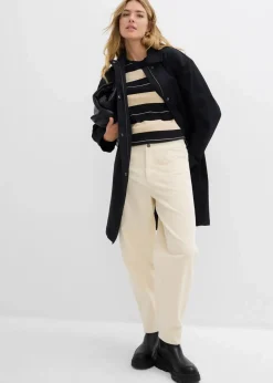 bonprix Bekleidung·Kleider|Hosen^Cordhose in Barellform naturbeige