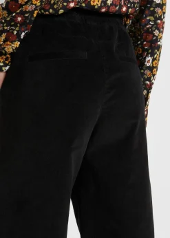 bonprix Hosen|Bekleidung·Kleider^Cordhose mit Bequembund, High Waist schwarz