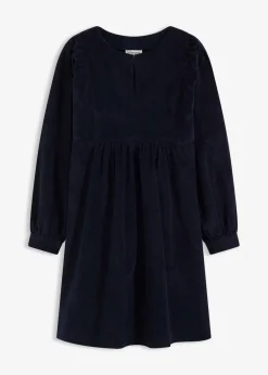 bonprix Bekleidung·Pullover & Strickjacken|Kleider^Cordkleid aus Baumwolle tintenblau