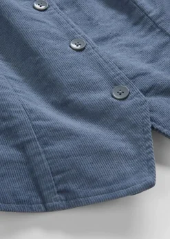 bonprix Jacken & Mäntel|Nachhaltigere Materialien^Cord-Weste rauchblau