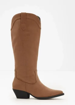 bonprix Stiefel^Cowboy Stiefel cognac