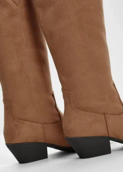 bonprix Stiefel^Cowboy Stiefel cognac