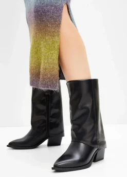 bonprix Stiefel^Cowboy Stiefel schwarz