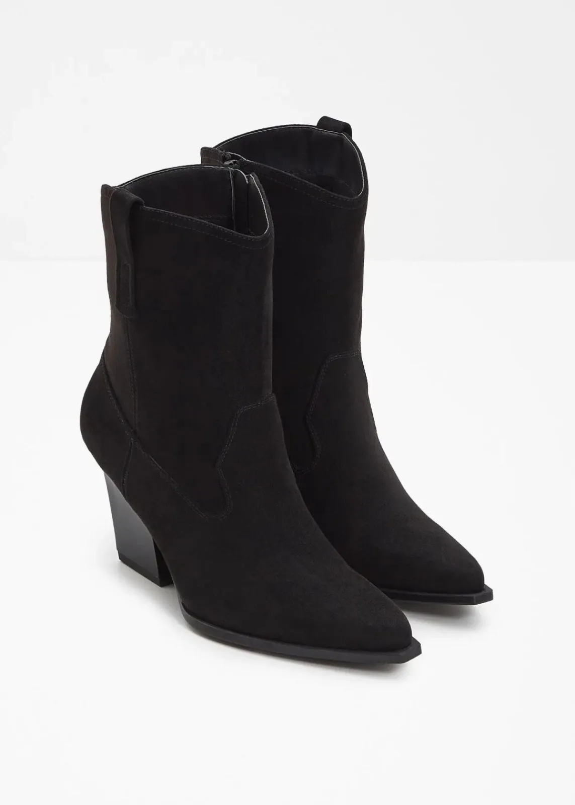 bonprix Stiefeletten^Cowboy-Boots schwarz