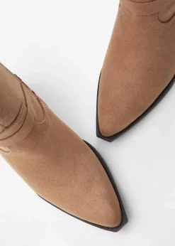 bonprix Stiefeletten^Cowboy-Boots camel