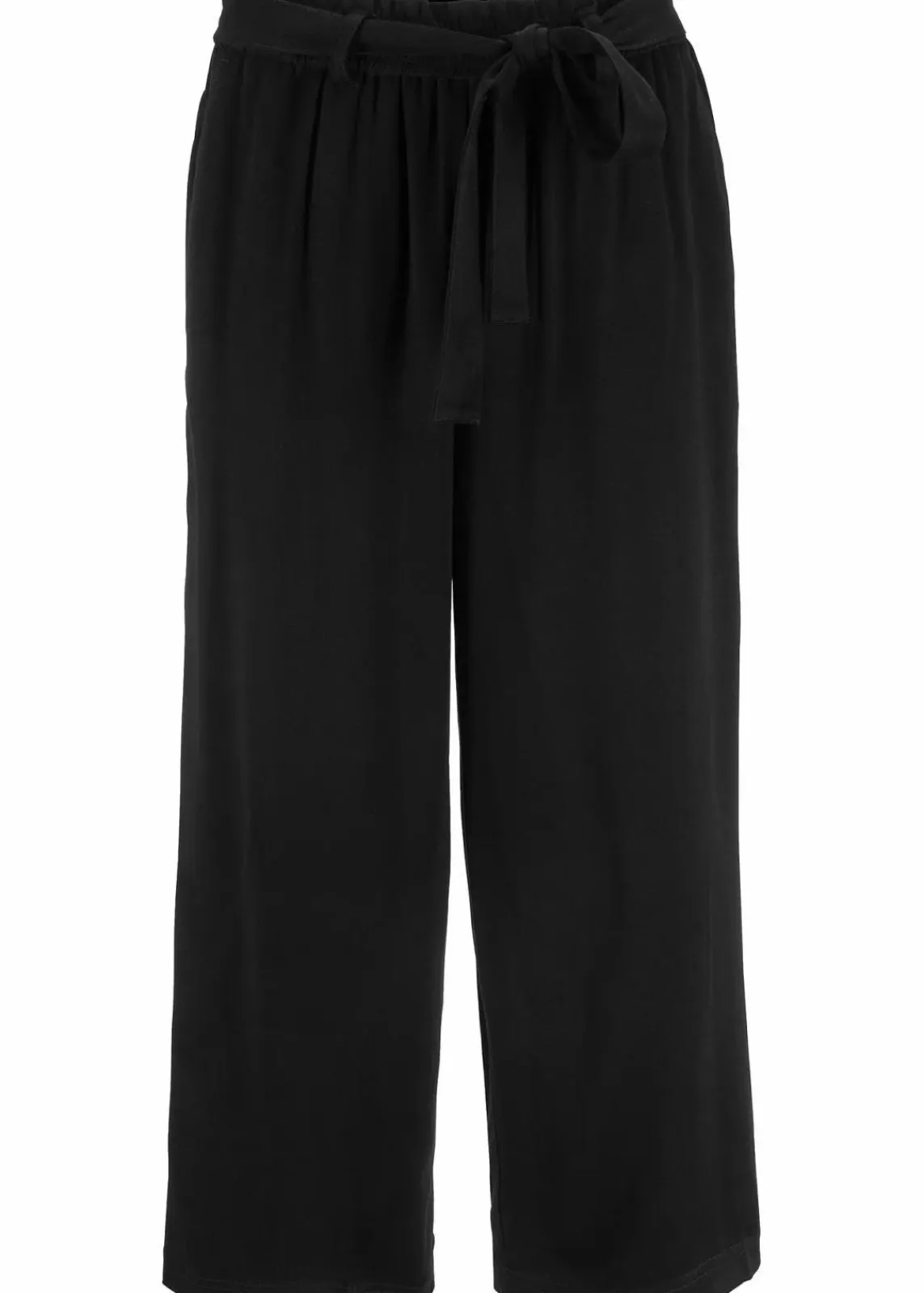 bonprix Bekleidung·Kleider|Hosen^Culotte aus fließender Viskose schwarz