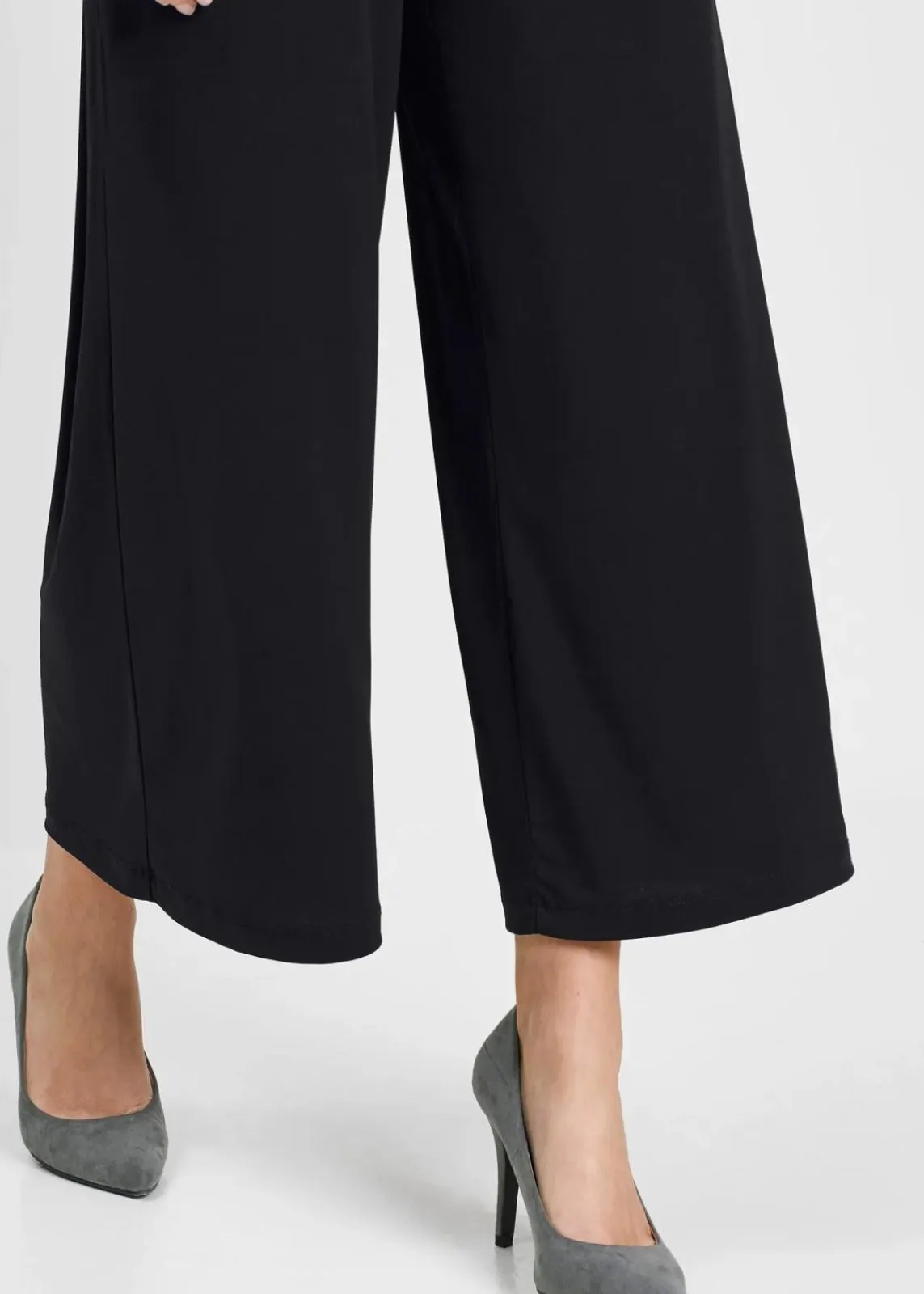 bonprix Bekleidung·Kleider|Hosen^Culotte aus Jersey schwarz