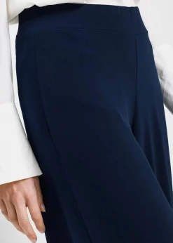 bonprix Nachhaltigere Materialien|Hosen^Culotte aus Jersey dunkelblau