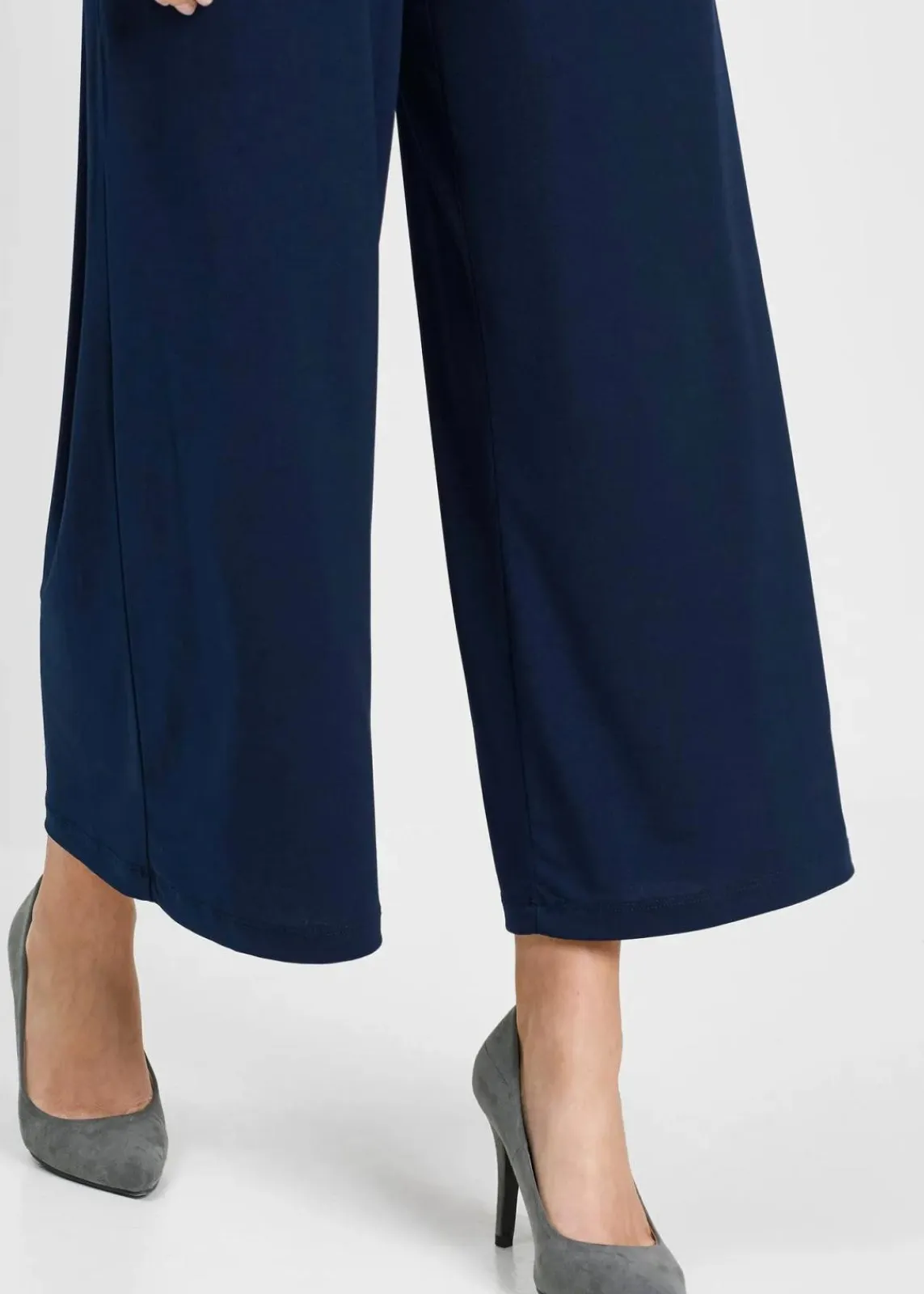 bonprix Nachhaltigere Materialien|Hosen^Culotte aus Jersey dunkelblau