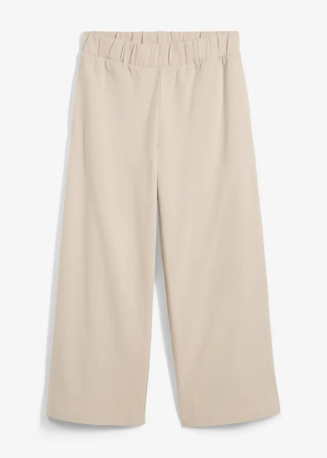 bonprix Hosen|Bekleidung·Kleider^Culotte aus reiner Bio-Baumwolle kitt
