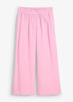 bonprix Bekleidung·Kleider|Hosen^Culotte aus softem Viskose-Mix rosa