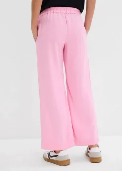 bonprix Bekleidung·Kleider|Hosen^Culotte aus softem Viskose-Mix rosa