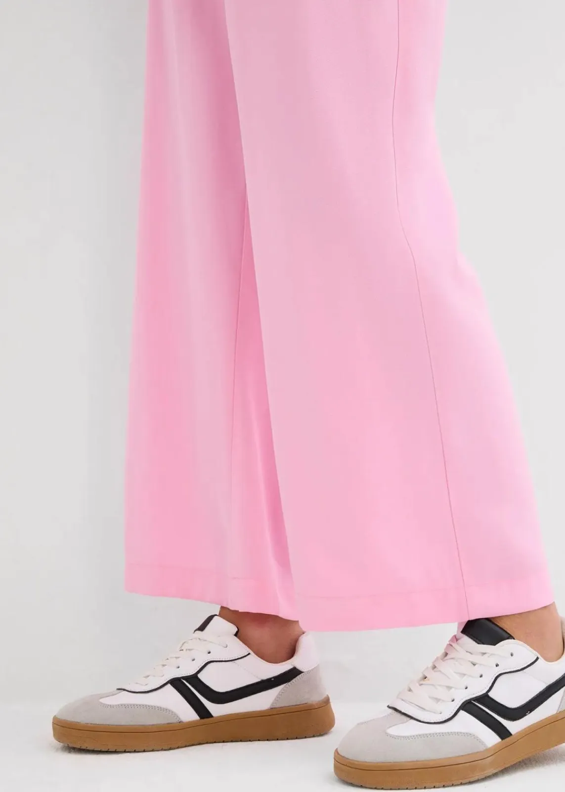 bonprix Bekleidung·Kleider|Hosen^Culotte aus softem Viskose-Mix rosa