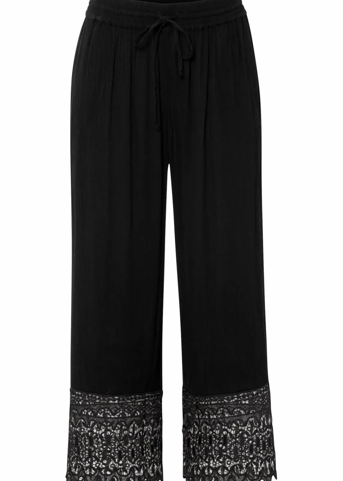 bonprix Bekleidung·Kleider|Hosen^Culotte aus Viskose schwarz