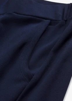 bonprix Hosen|Bekleidung·Kleider^Culotte aus Viskos-Mix dunkelblau