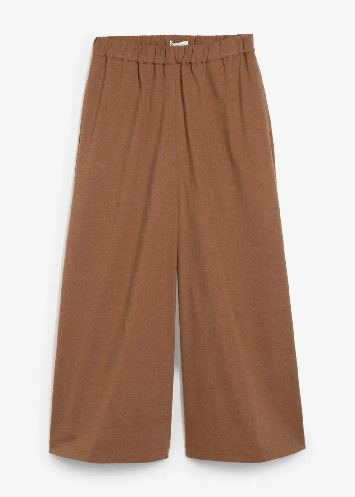 bonprix Hosen|Bekleidung·Kleider^Culotte in Wolloptik pimentbraun meliert