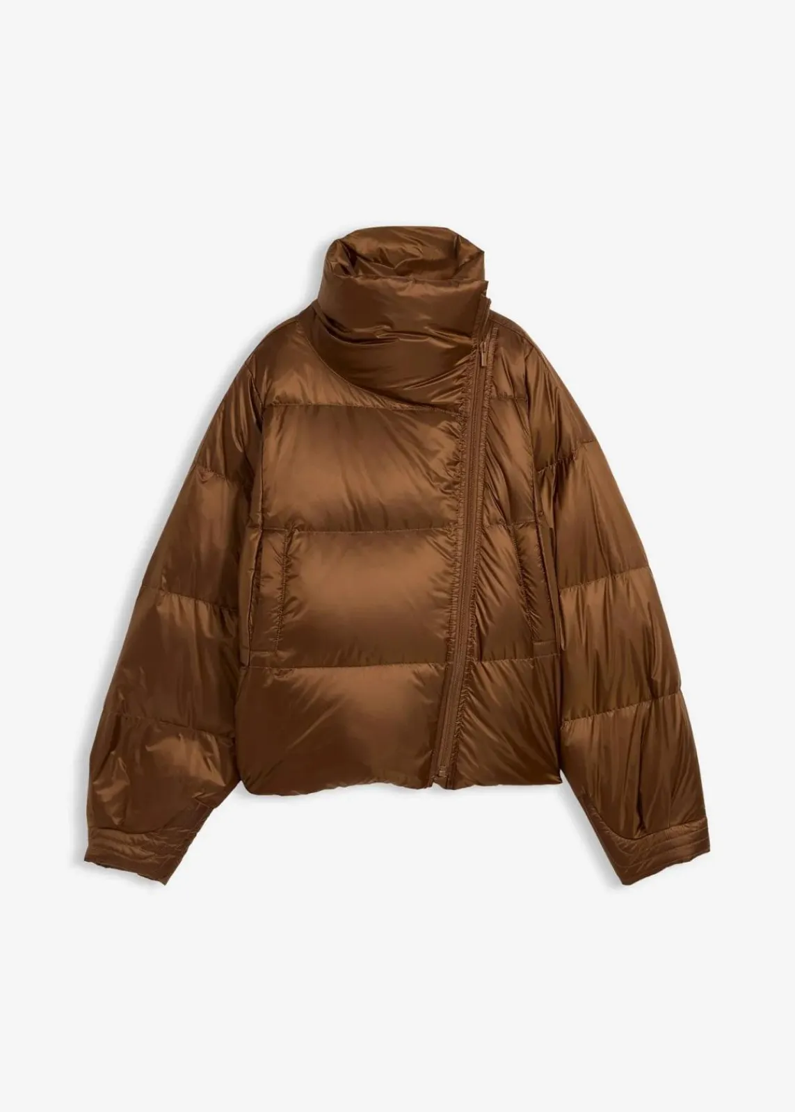 bonprix Bekleidung·Hosen|Nachhaltigere Materialien^Daunenjacke mit recycelten Daunen wasserabweisend pimentbraun